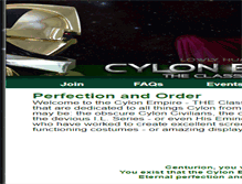 Tablet Screenshot of cylonempire.com